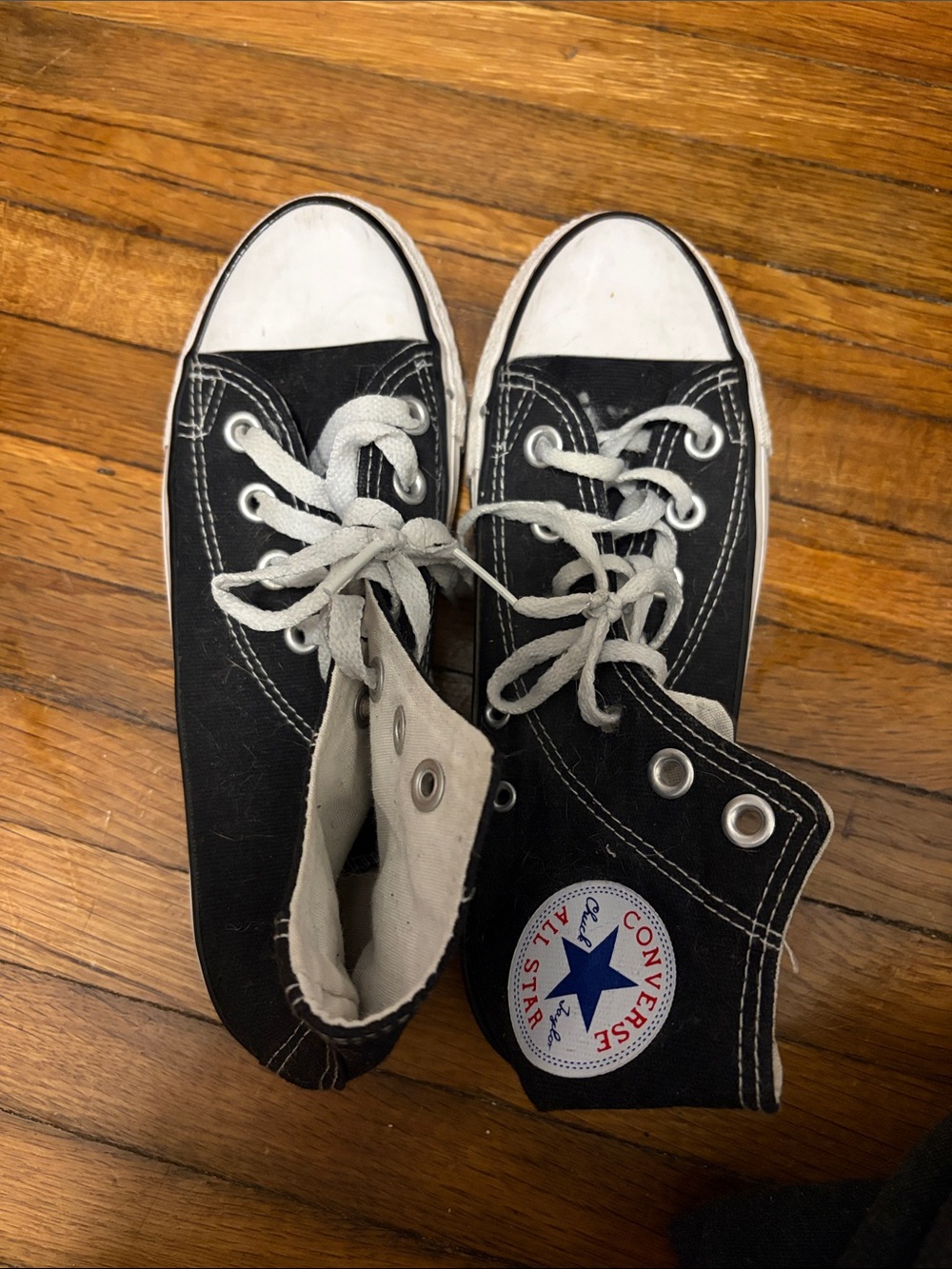 Converse Black High-Top Sneakers